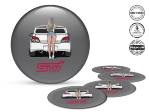 Subaru Radaufkleber Ausgabe Luxusgewölbte Logos